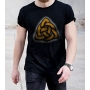 Camiseta Triquetra - Viking celta nordico Simbolo Dark