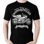 Camiseta Vintage Moto Asas Custom Motocicleta Motociclista