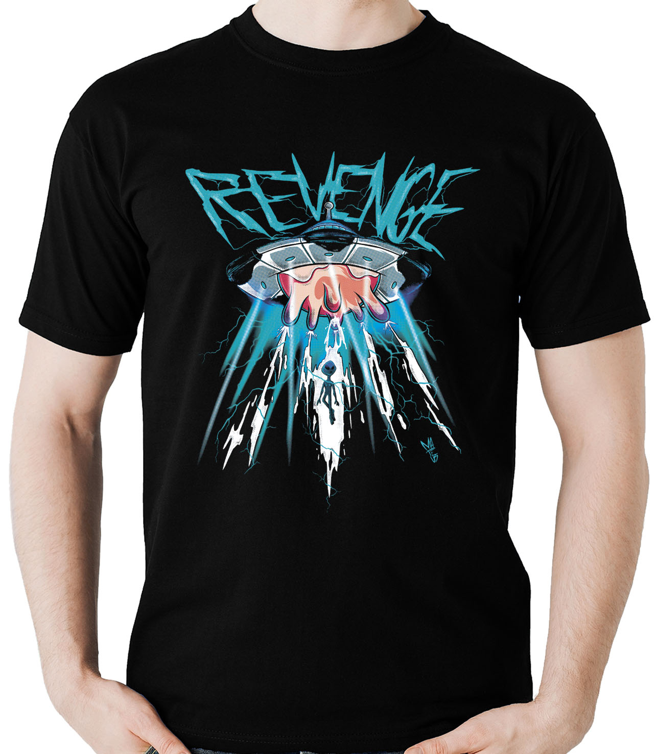 Camiseta Abdução Alien Vaca Revenge Et Ufo Ovni  - Dragon Store