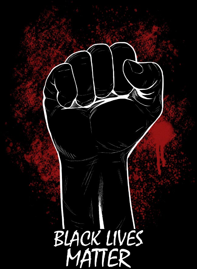 Camiseta Black Lives Matter Protesto Movimento Social  - Dragon Store