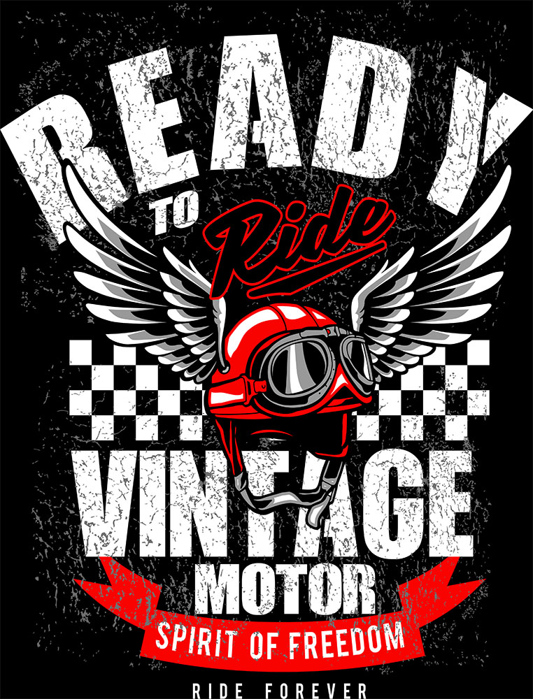 Camiseta Moto Ready Ride motociclista motoqueiro  - Dragon Store
