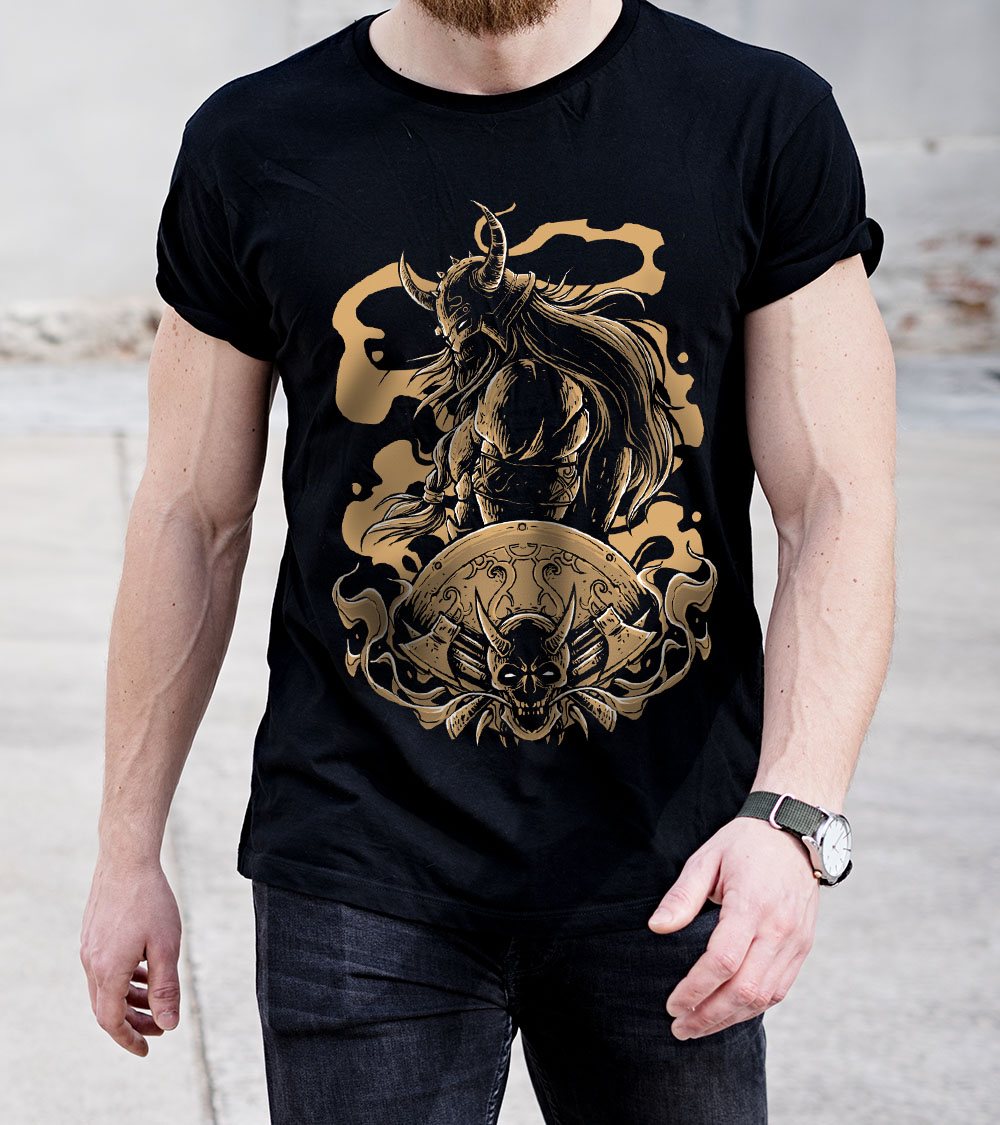 Camiseta Viking Barbaro celta Odin Thor Vikings Nordico  - Dragon Store