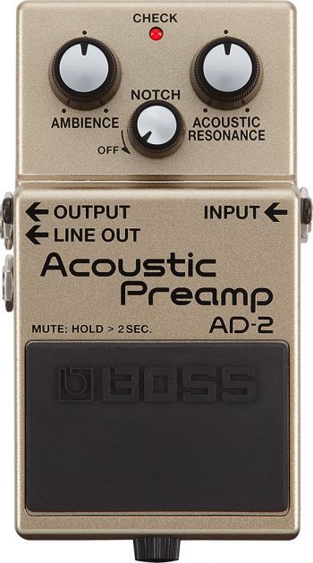Pedal Boss Acoustic Preamp AD-2