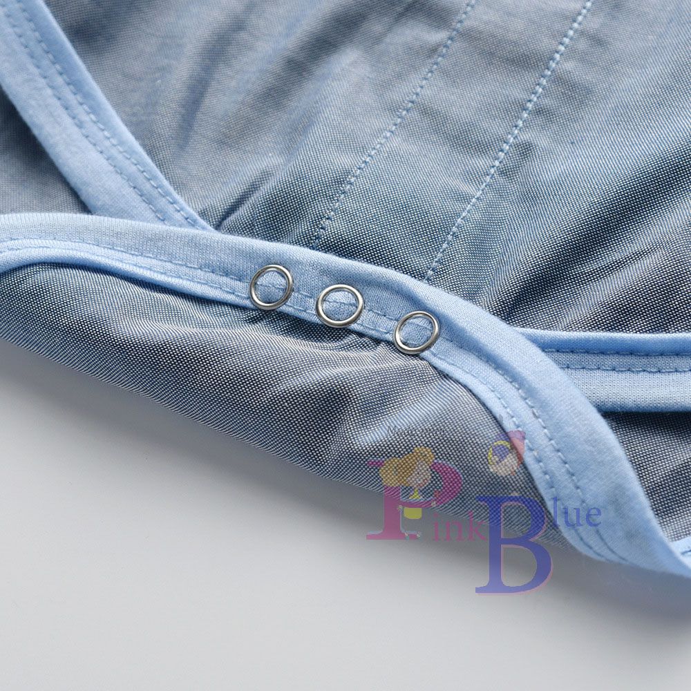 Conjunto de calça e camisa manga longa com suspensório Bernardo