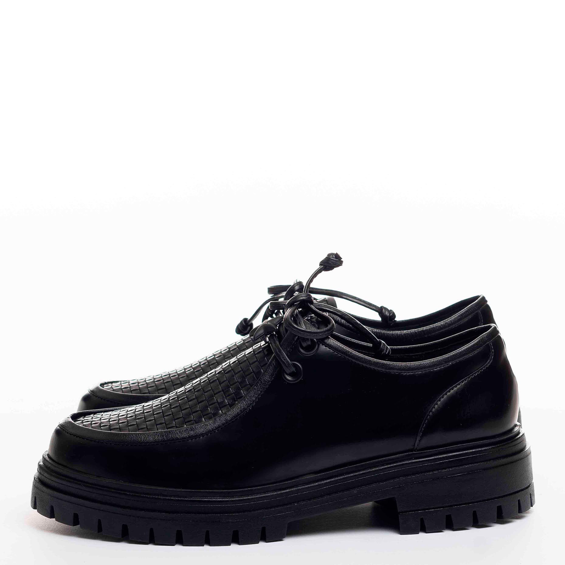 Reggy Shoe Woven Black