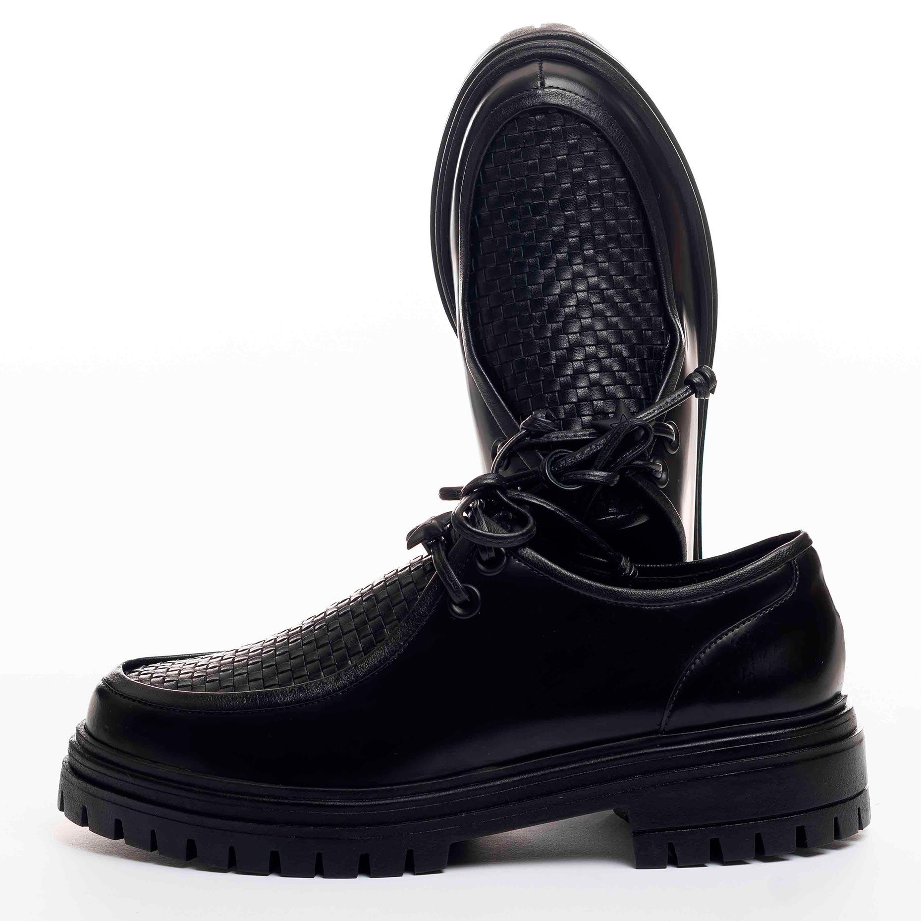 Reggy Shoe Woven Black