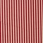Cris Mazzer - Estampa Vintage Listrado Vermelho - 50cm x 150cm