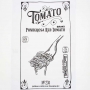 Tecido Sacaria Pano de Copa Vintage Com Bainha Tomato  - 72cm x 45cm