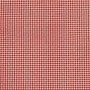 Tecido Tricoline Estampa - Mini Xadrez Vermelho - 50cm X150cm