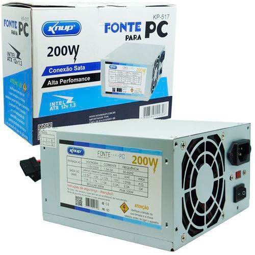 FONTE PC KP-517 KNUP 200W
