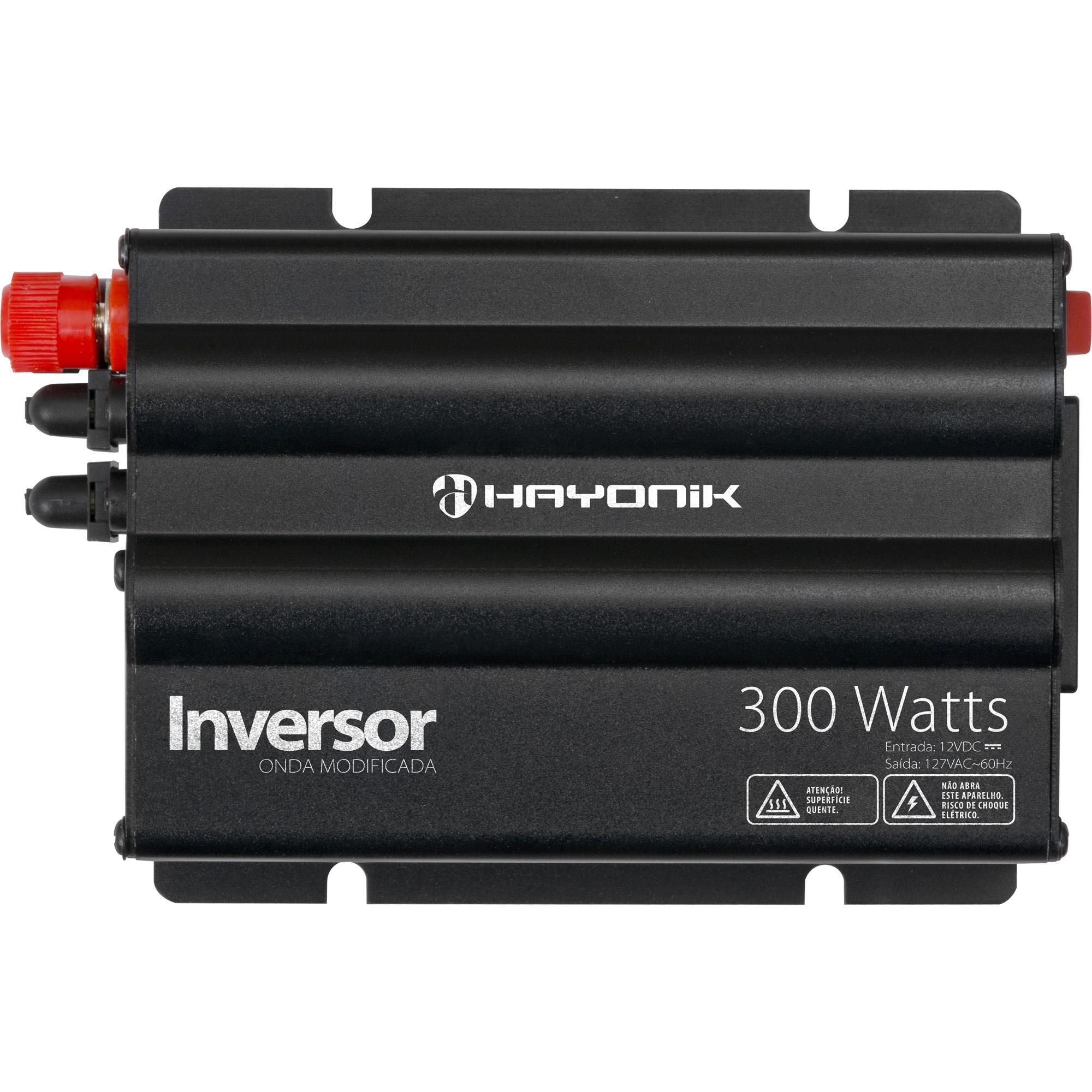 INVERSOR HAYONIK 300W 12VDC/127V USB MODIFICADA - GD