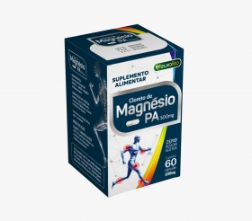 Cloreto de Magnésio PA 500mg - 60 cápsulas- Eurofito