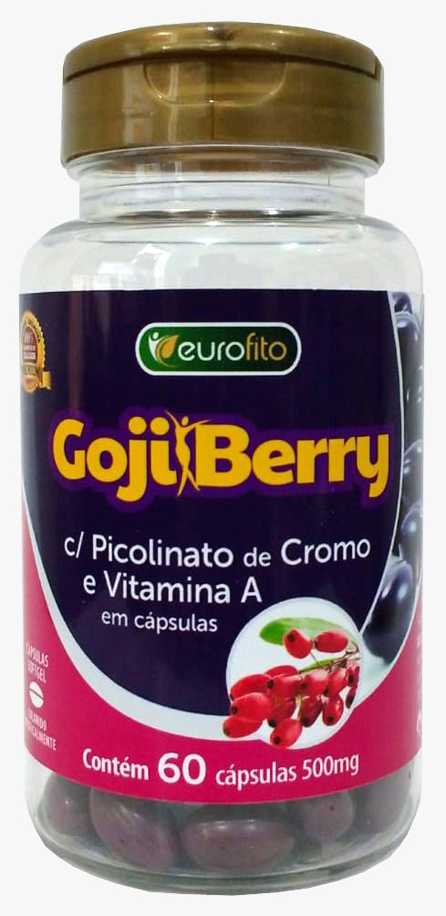 Goji Berry 500mg - 60 cápsulas soft gel - Eurofito