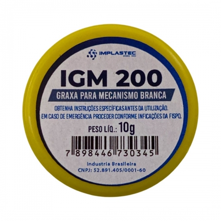 Graxa Mecanismo Branca Implastec IGM 200