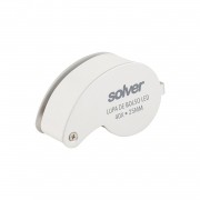 Lupa de Bolso 40X LED Solver SLD-130