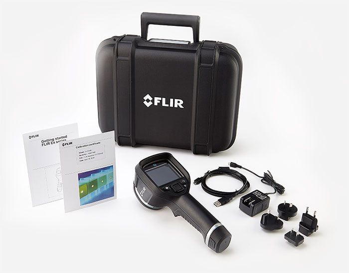Câmera Termográfica Portátil 240 × 180 (43.200 pixels) c/MSX e Wi-Fi Flir e6-XT - MRE Ferramentas