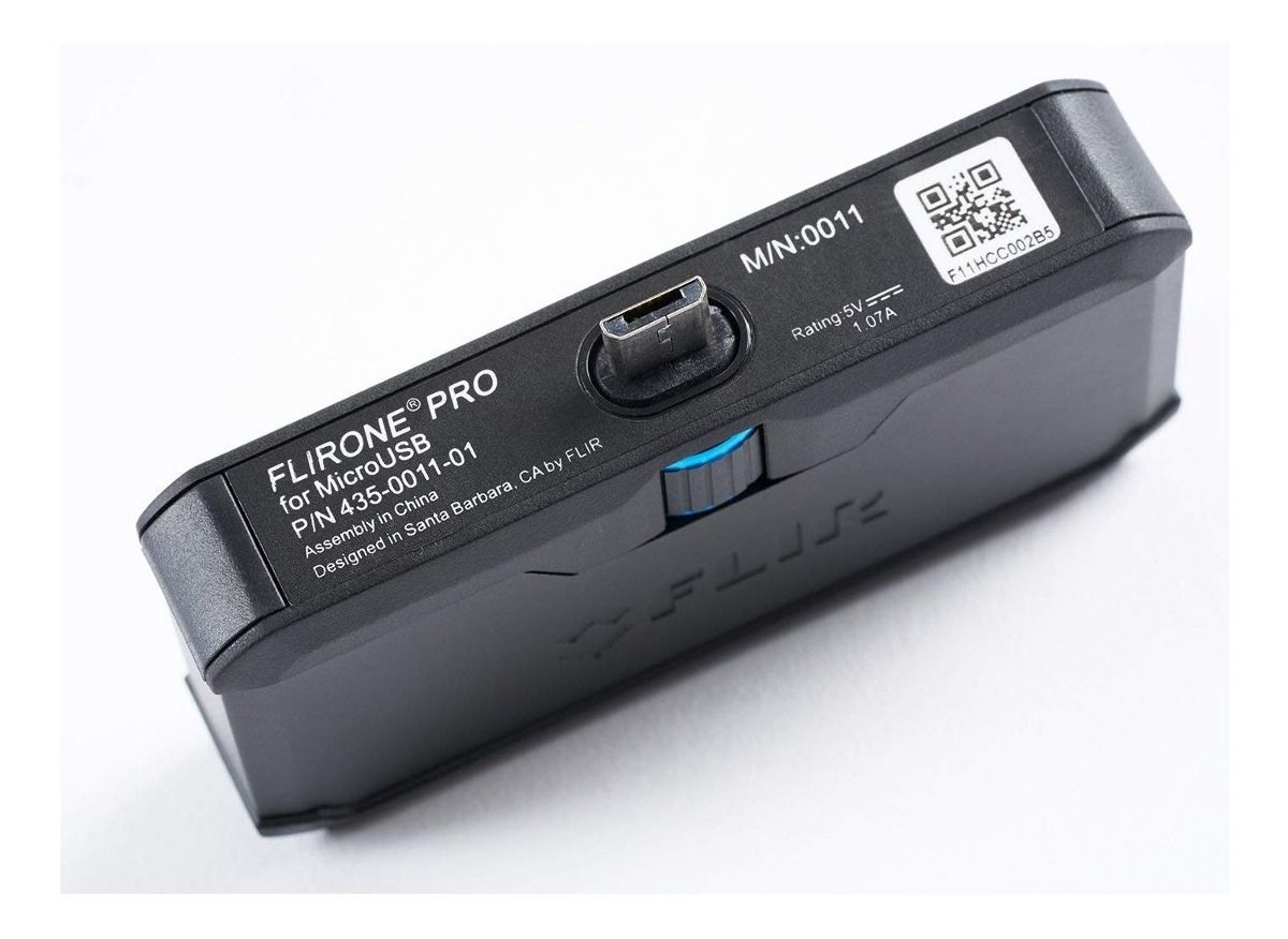 Câmera Termográfica para Celular 4.800 PIXELS (-20 °C A 120 °C) Flir One PRO LT MICRO USB  - MRE Ferramentas