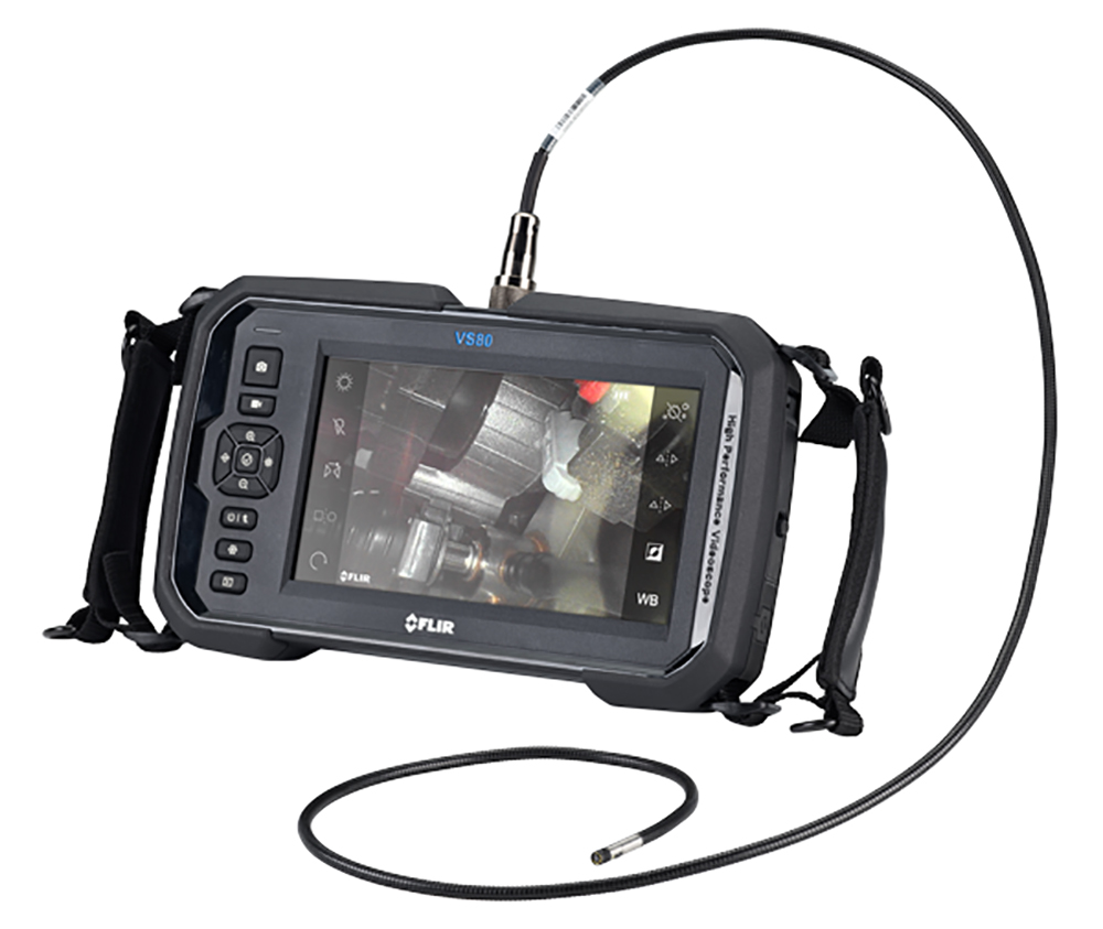 Kit Boroscópio com Sonda de Câmera HD Dupla 4,9mm X 1m Flir VS80-KIT-3  - MRE Ferramentas