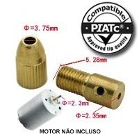 Kit De Pinças Micro Retífica Dremel Mandril Para Motor 7 Pç - MRE Ferramentas