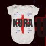 Body Infantil - Kura com quatro marcas de Kura