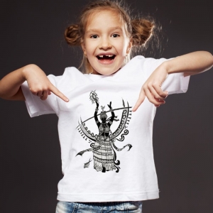 Camiseta Infantil - Oxum Artístico