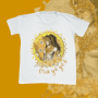 Camiseta Infantil - Oxum Estilizado Dourado