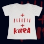 Camiseta Adulto -  Kura com uma marca de Kura