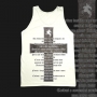 Camiseta Adulto -  São Jorge - Oração e Cruz preta