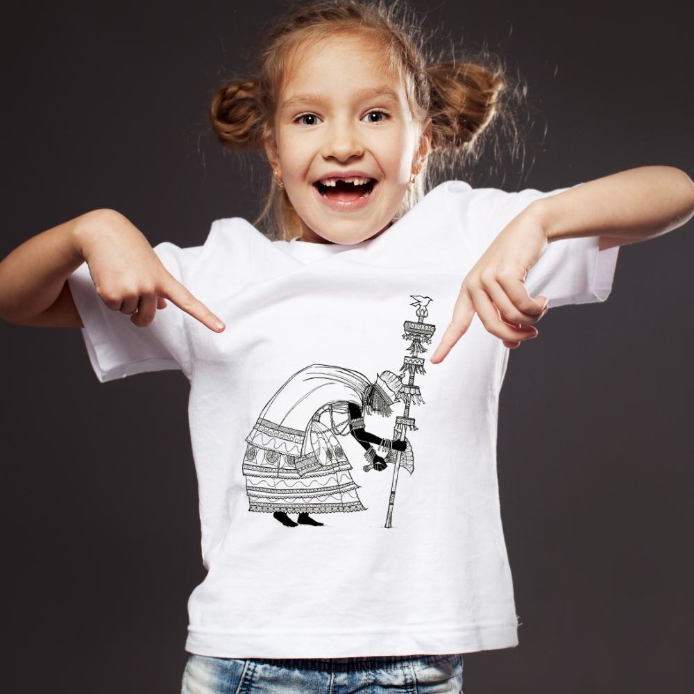 Camiseta Infantil - Oxalá Artístico
