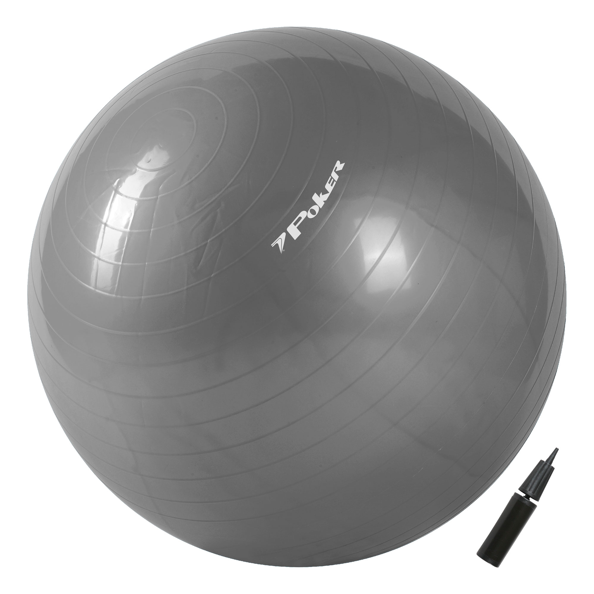 Bola de Pilates Suiça Gym Ball com Bomba de Ar - 85cm 09095