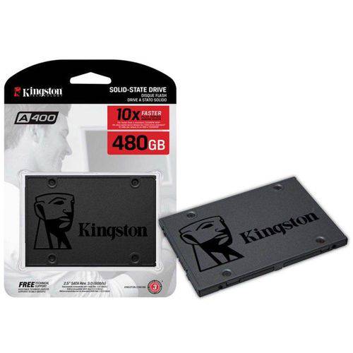 SSD 480Gb SA400 Sata4 Kingston