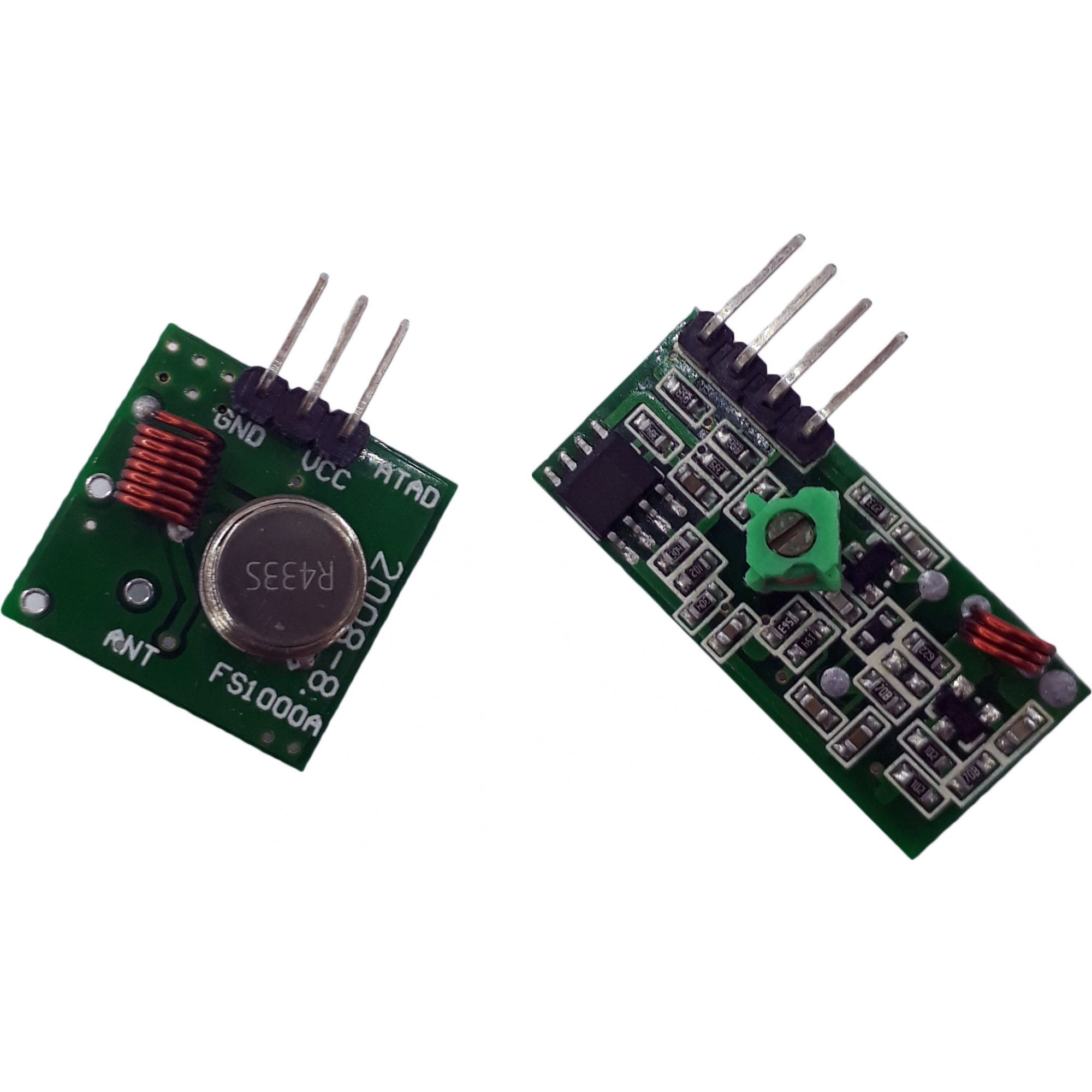 Módulo RF 433 MHz Transmissor e Receptor