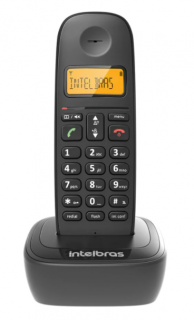 Telefone Sem Fio Intelbras TS 2510 Identificador de Chamada e Tecnologia DECT 6.0  - Preto