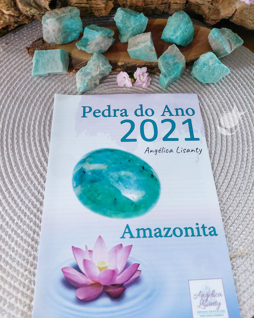 AMAZONITA BRUTA - UNIDADE - 3 a 4 cm - (20 a 30g) - PEDRA DO ANO 2021
