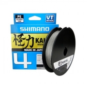 Linha Multifilamento Shimano Kairiki 4 - 20lb 0.20mm 300m Cinza