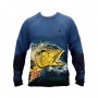 Camiseta De Pesca Monster 3x New Fish collection Tucunaré Açu