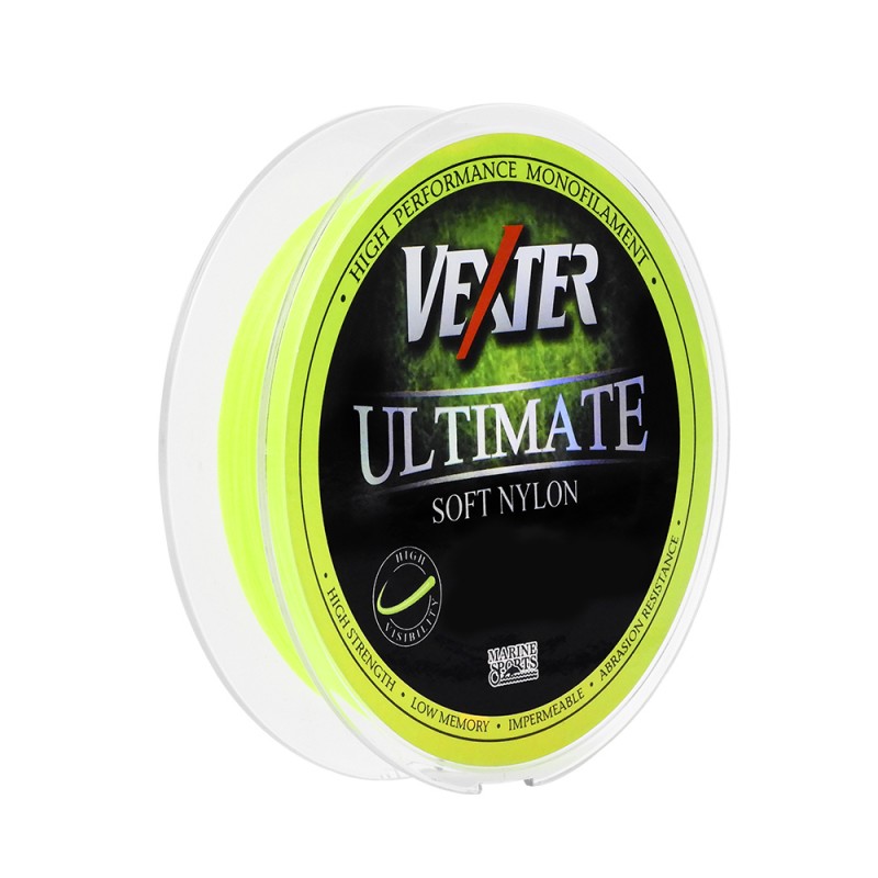 Linha Monofilamento Marine Vexter Ultimate Soft Nylon 0,33mm 300m - Chartreuse 