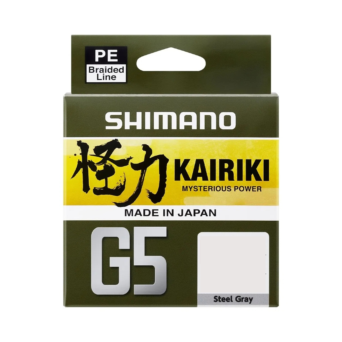 Linha Multifilamento Shimano Kairiki G5 12,1lbs 0.15mm 150m Cinza (Steel Gray)