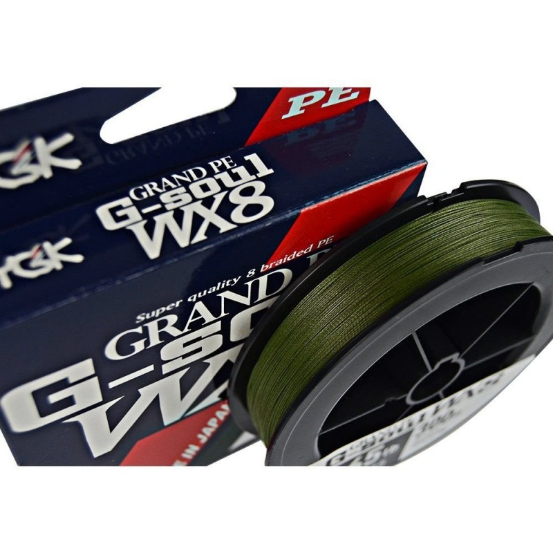 Linha Multifilamento YGK G-Soul Grand PE WX8 300m 65lb