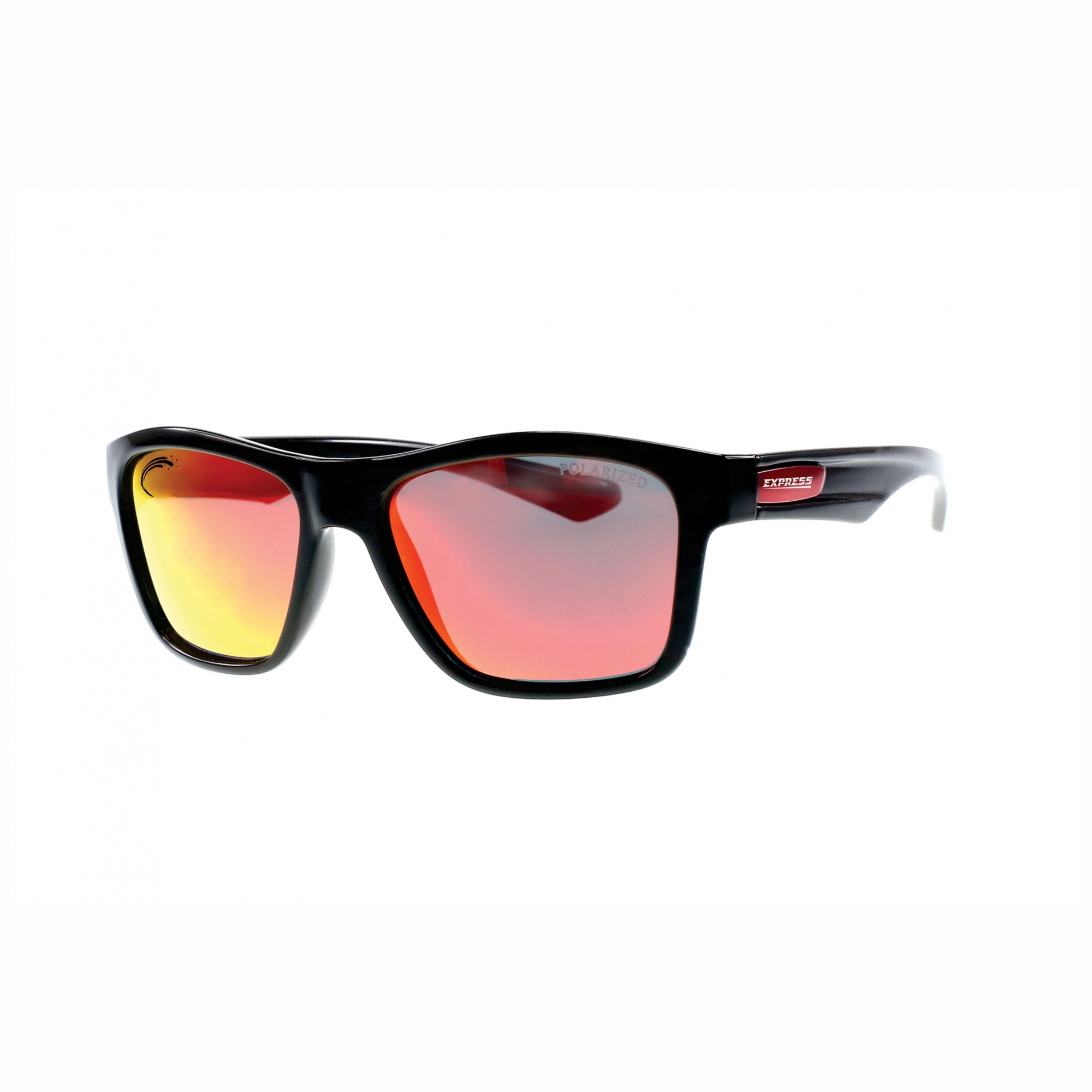 Óculos de Sol Polarizado Express Piranha Vermelho Espelhado