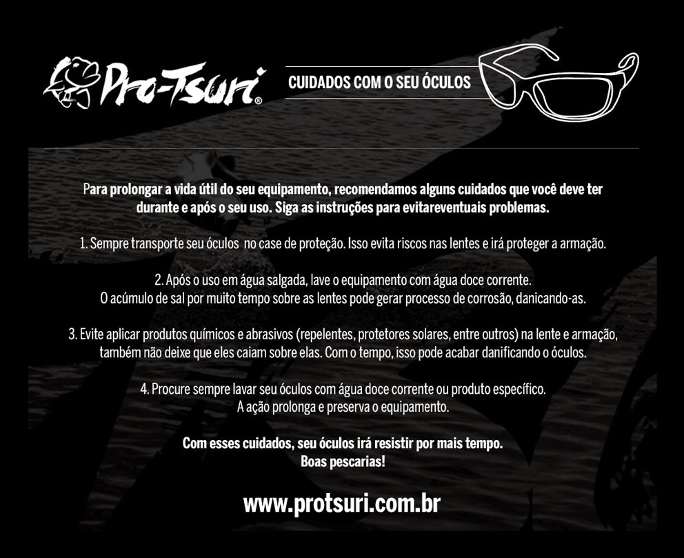Óculos Polarizado Pro-Tsuri Vorax - Camuflado Fosco 10P0043