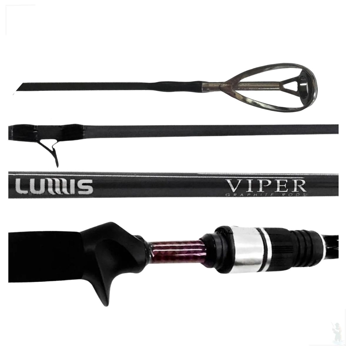 Vara Lumis Viper 802 (2,40m) 30-60lb P/ Carretilha 2 Partes