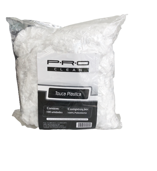 P.R.O. CLEAN TOUCA PLASTICA PCT C/100