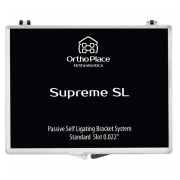 Bráquete Metálico Autoligado Passivo Supreme SL Standard Slot 0,022
