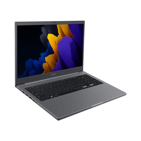 Notebook Samsung Book Intel Celeron, Linux, 4GB, 500GB, 15.6'' Full HD LED, NP550XDZ-KP4BR, Bivolt Cinza Chumbo
