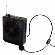 Rádio Megaphone Speaker Multifunções  Com Rádio Fm Usb amplificador de voz Hmaston k8 