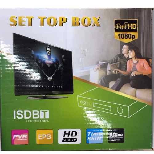Conversor Digital Full HD 1080p - Set Top Box