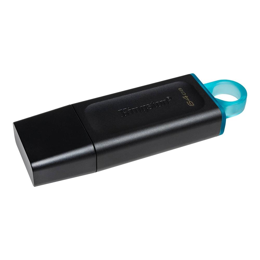 Pen Drive DataTraveler Exodia 64GB Kingston com Conexão USB 3.2