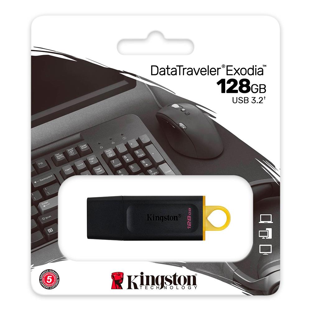 Pendrive Kingston Data Traveler Exodia 128GB USB 3.2, DTX/128GB