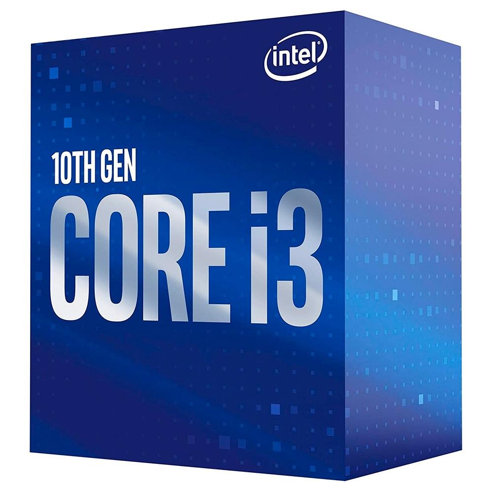 Processador Intel Core i3 10100F Cache 6MB, 4.30 GHz, LGA 1200
